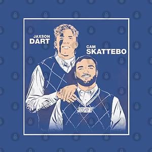 Graphic for Jaxson Dart & Cam Skattebo Family Portrait