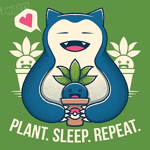 Graphic for Plant. Sleep. Repeat