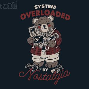 Graphic for System Overloaded Nostalgic Bear