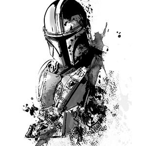 Graphic for Galaxy warrior ink