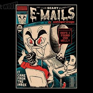 Graphic for Scary E-mails