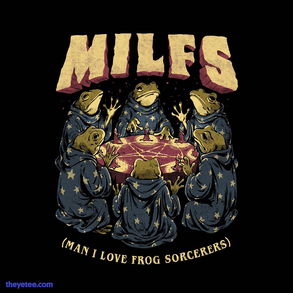 The Yetee: Man I Love Frog Sorcerers