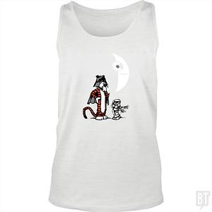 Graphic for Darth Hobbes and Calvin Trooper Tank Tops