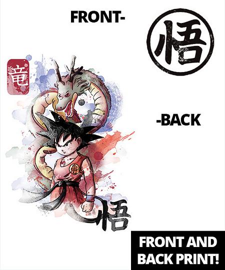 Qwertee: Dragon and Saiyan