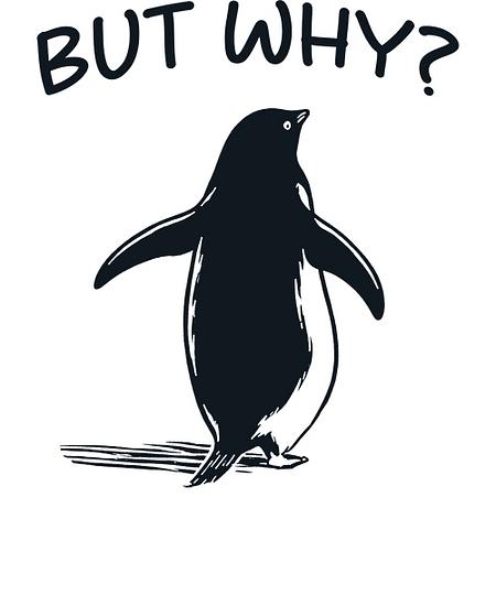 Qwertee: Penguin why?