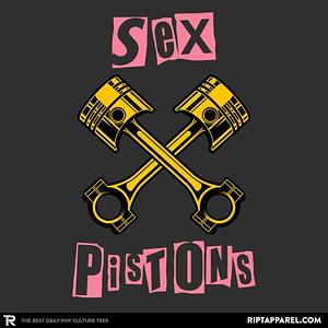 Graphic for Sex Pistons Parody Art