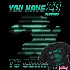 Graphic for 20 Seconds To Comply