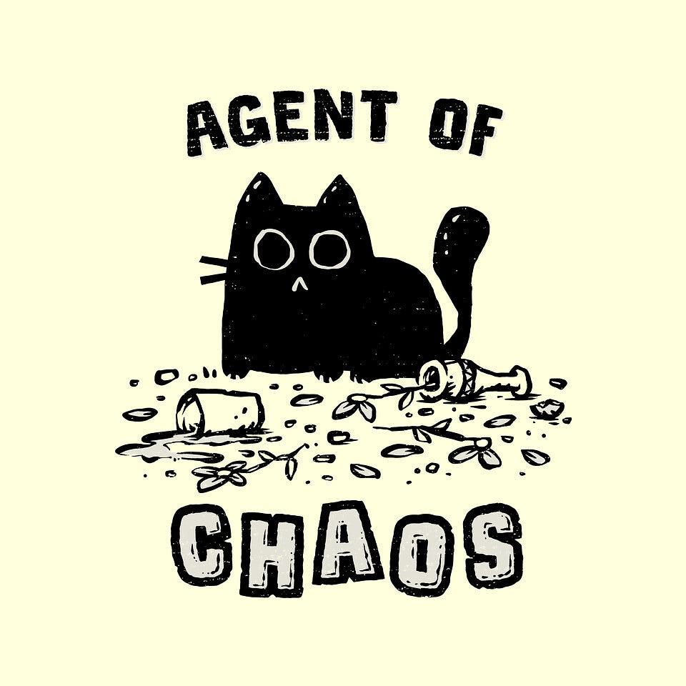 TeeFury: Chaos Cat