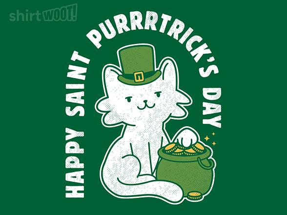 Woot!: Happy St. Purrrtrick's Day