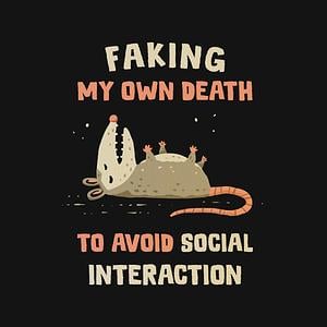 Graphic for Avoiding Social Interaction