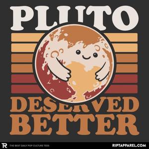 Graphic for Pluto Vintage Planet