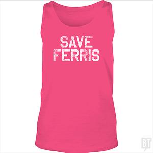 Graphic for Save Ferris #2 Tank Top