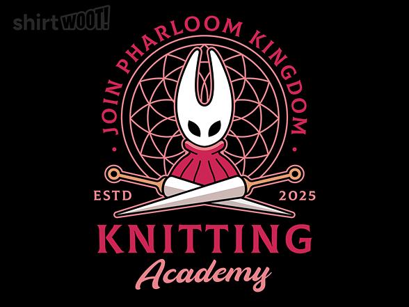 Woot!: Pharloom Knitting Emblem