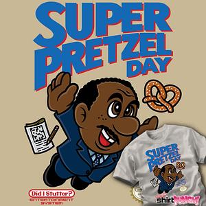 Graphic for Super Pretzel Day