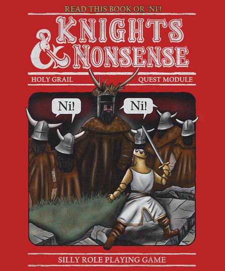 Qwertee: Knights & Nonsense