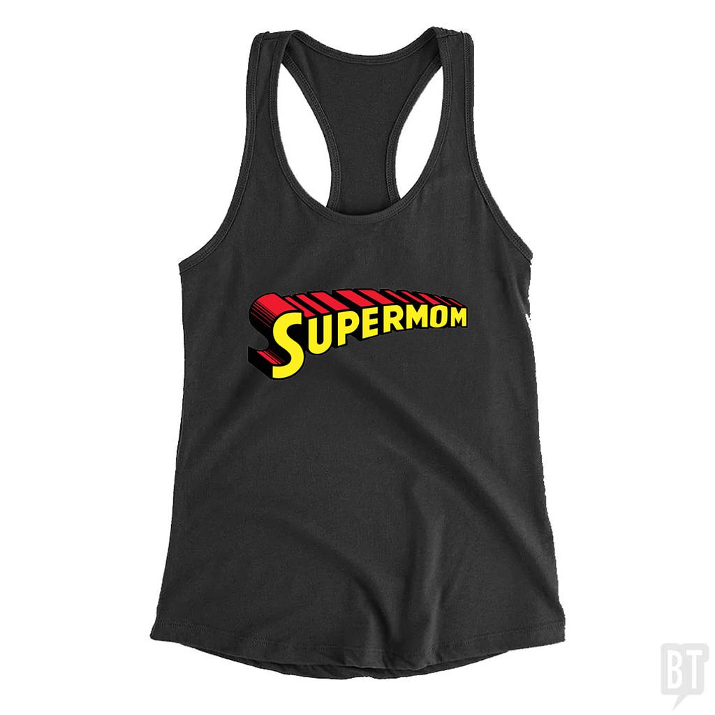 BustedTees: Supermom Tank Top