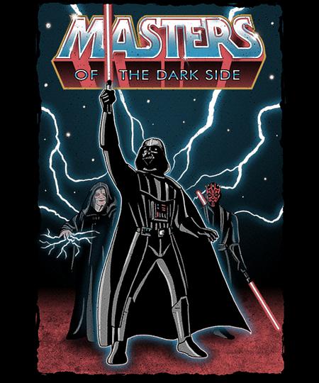 Qwertee: Masters of the Dark Side