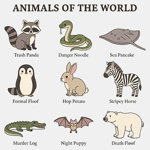 Graphic for Animals of the World Collection