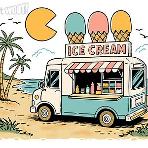 Graphic for Arcade Ice Cream Truck