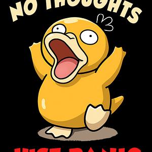 Graphic for No Thoughts Just Panic