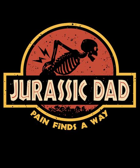 Qwertee: Jurassic Dad