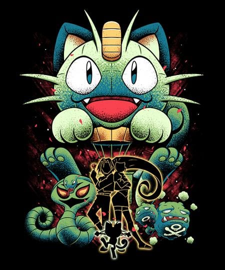 Qwertee: Ukiyo-e Rocket