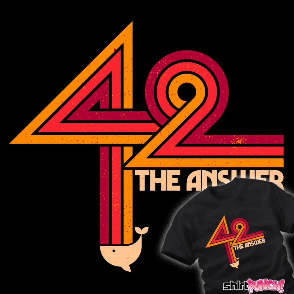 ShirtPunch: 42 The Ultimate Answer