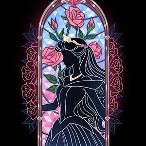 Graphic for Sleeping Princess Stained Glass