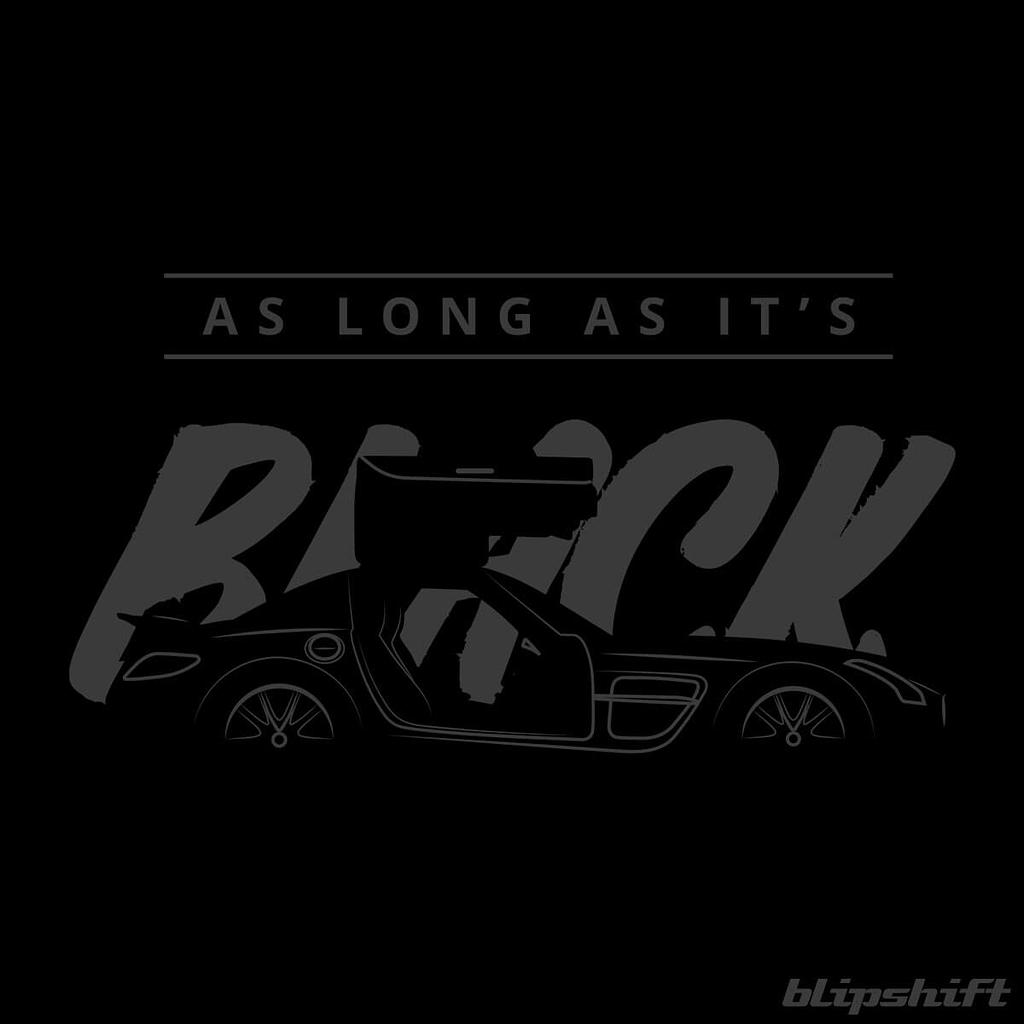 blipshift: As Long As It's Black
