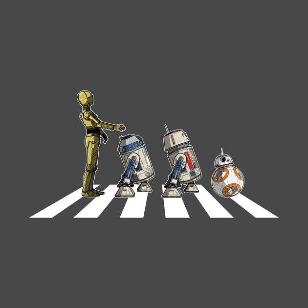 TeePublic: Abbey Droids