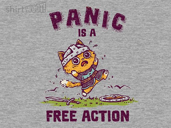 Woot!: Panic Is A Free Action
