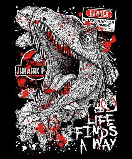 Qwertee: Life finds a Way