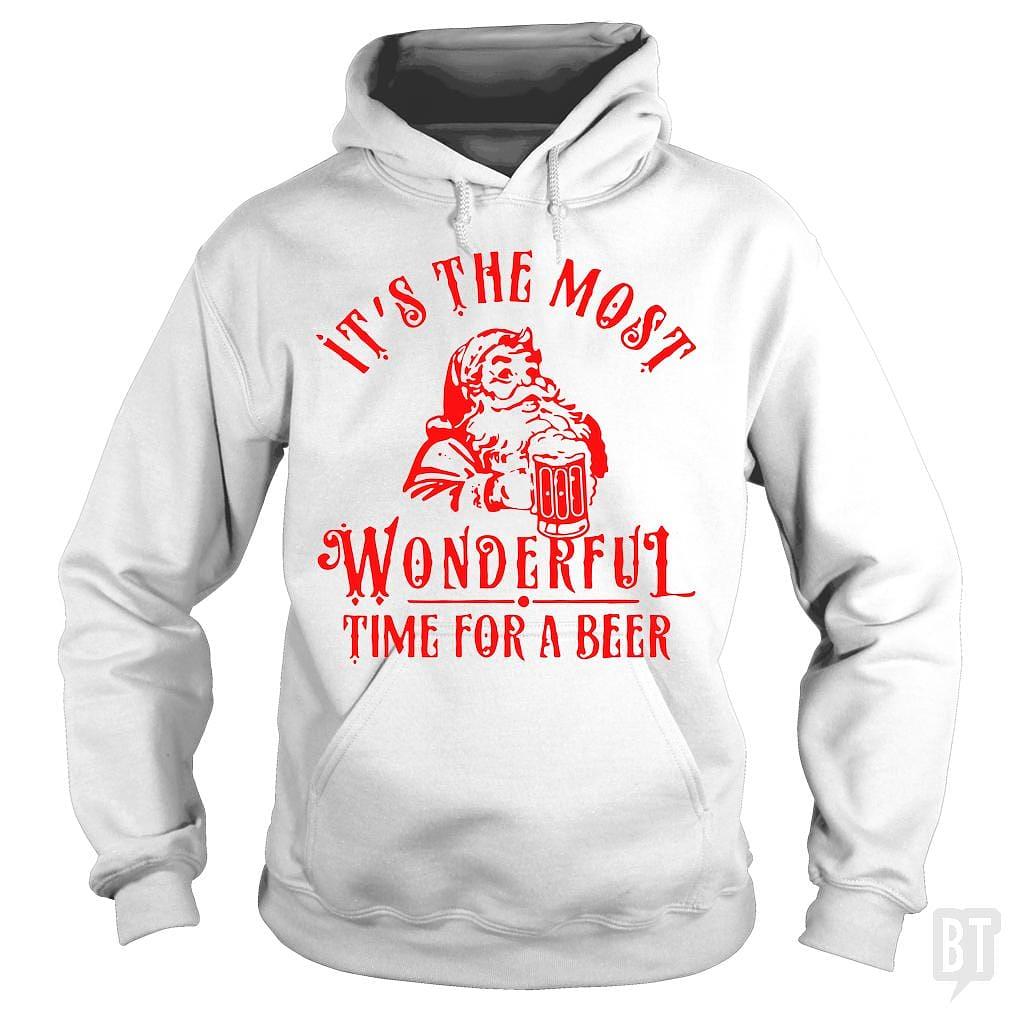 BustedTees: It's The Most Wonderful Time For A Beer Hoodie