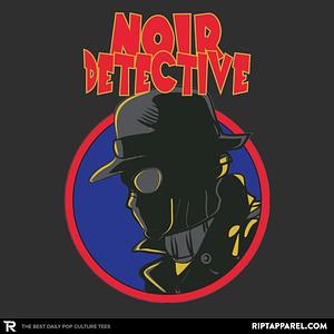 Graphic for noir detective