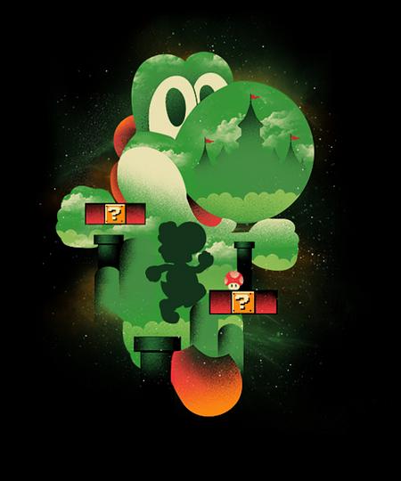 Qwertee: Yoshi World