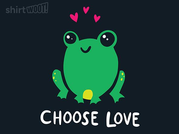 Woot!: Choose Love Frog