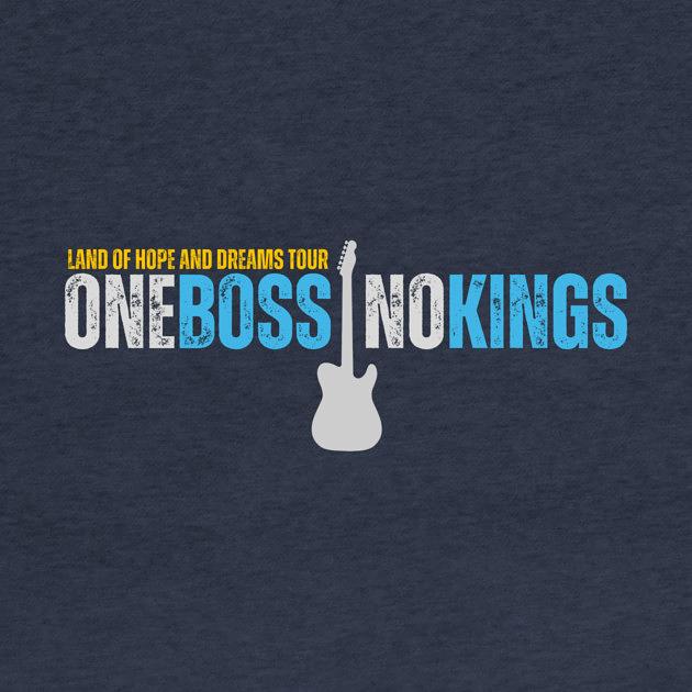 TeePublic: Bruce Springsteen No Kings Land of Hope and Dreams Tour 2026