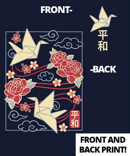 Qwertee: Origami peace crane