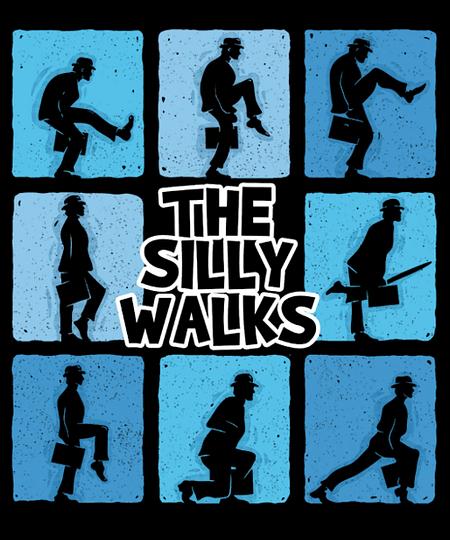 Qwertee: The Silly Walks