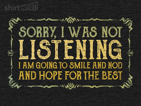 Woot!: Smiling and Hoping
