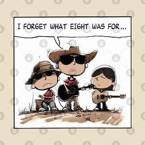 Graphic for I Forget What Eight Was For - 80s Original Retro Design