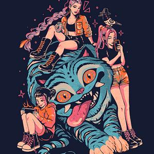 Graphic for Demon Pillow