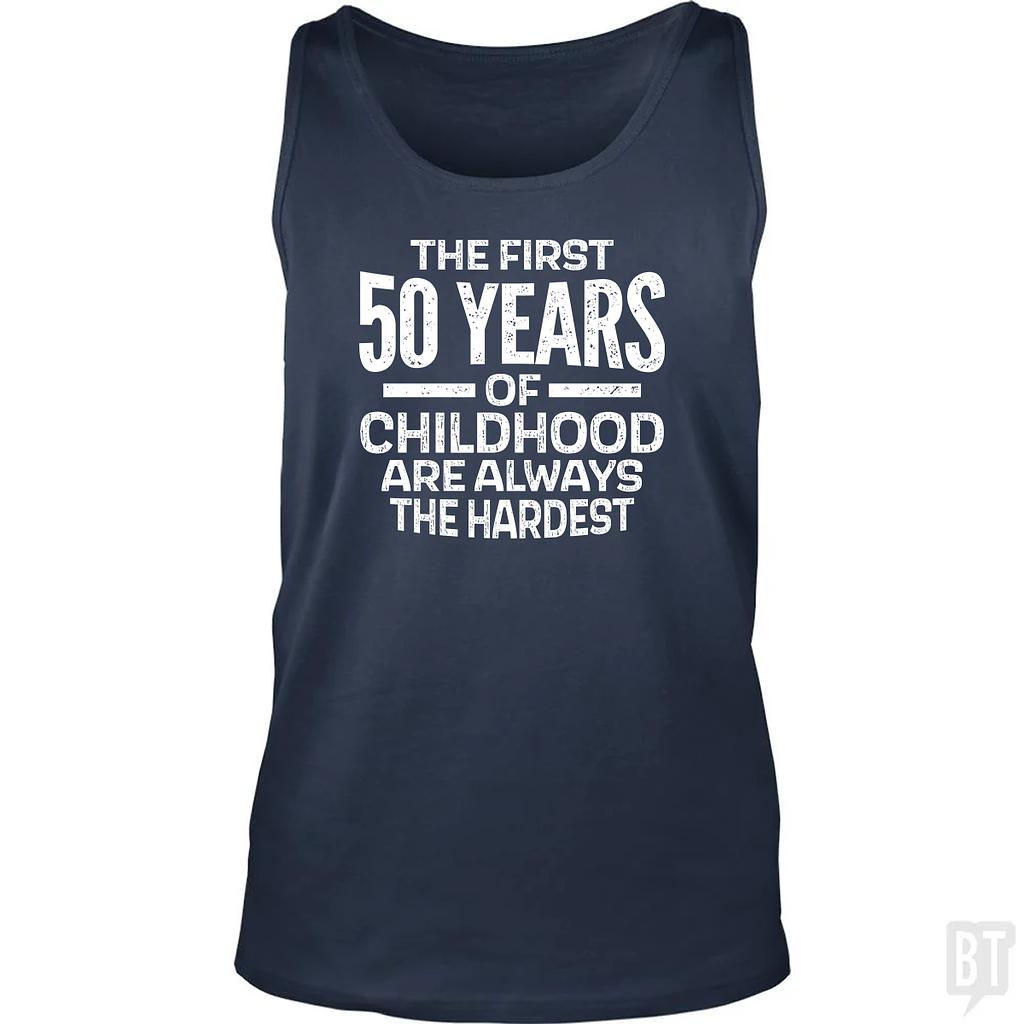 BustedTees: First 50 Years Tank Top