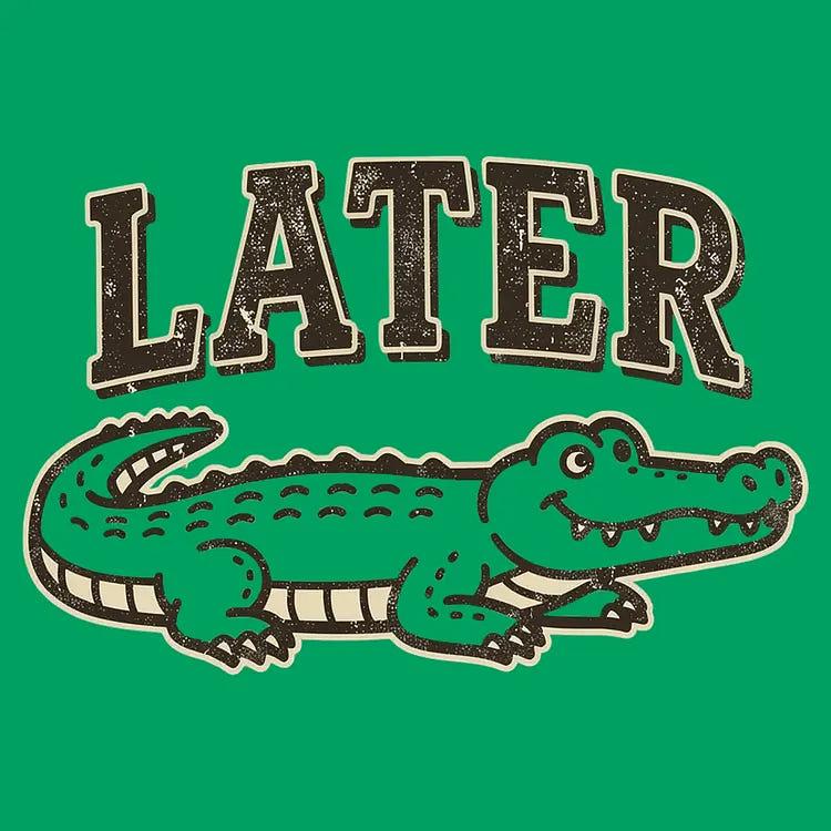 6 Dollar Shirts: Later Alligator