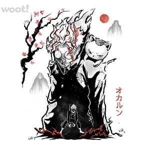 Graphic for Turbo and Okarun Sumi-E