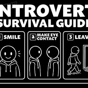 Graphic for Introvert Survival Guide