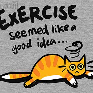 Graphic for Exercise Seemed Like a Good Idea