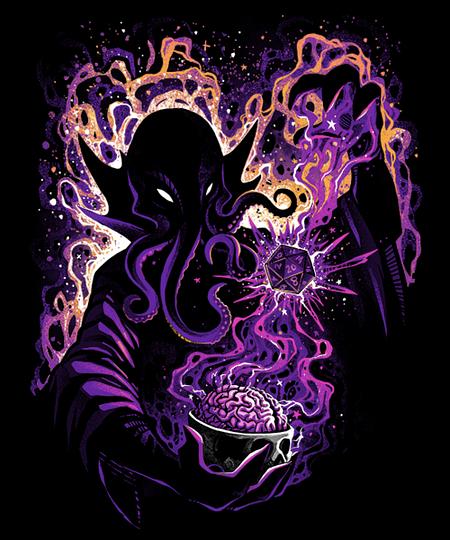 Qwertee: Mind Flayer the Masters of Mental