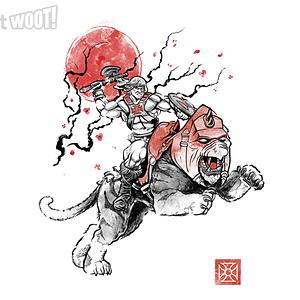 Graphic for The Invincible of Eternia Sumi-E