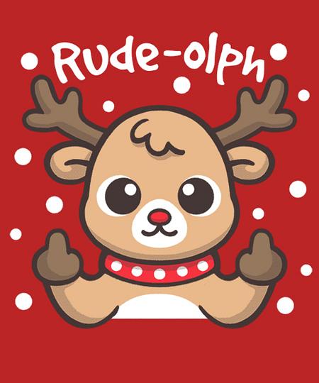 Qwertee: Rudeolph